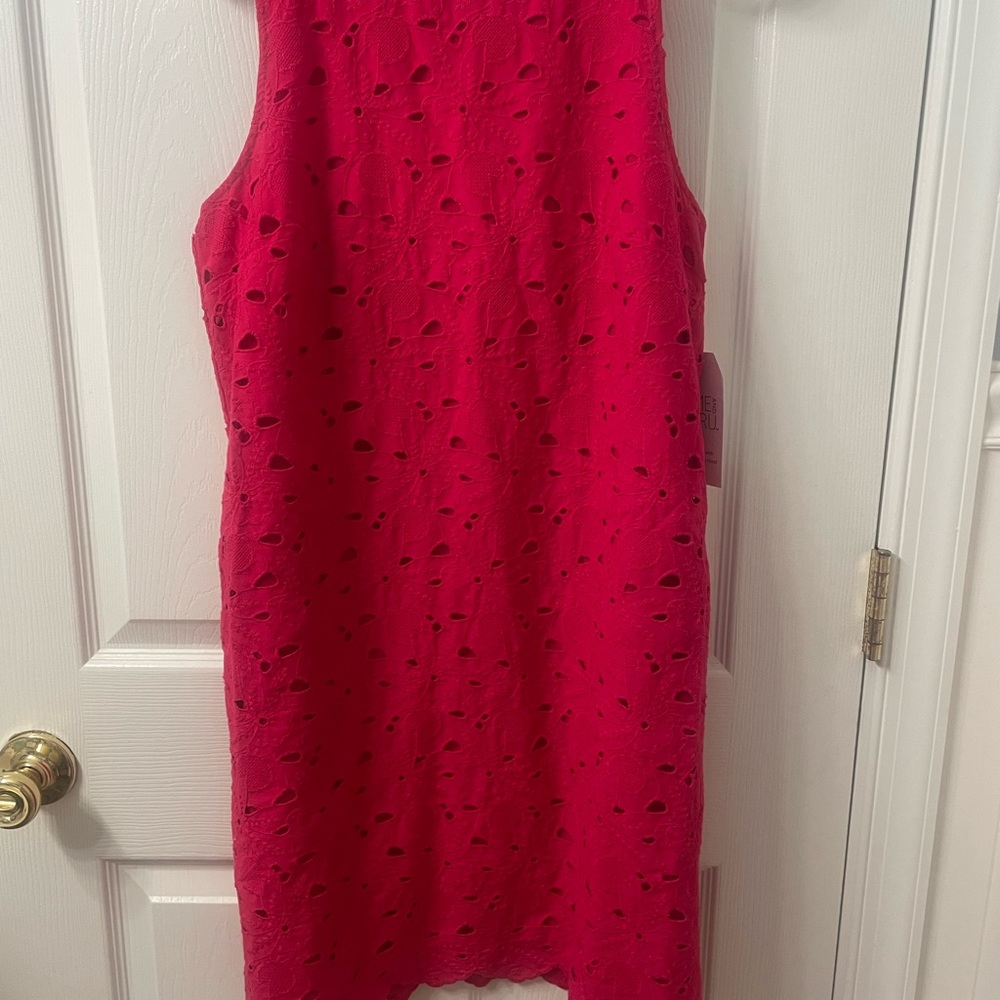 Time and Tru Sleeveless Red Mini Dress